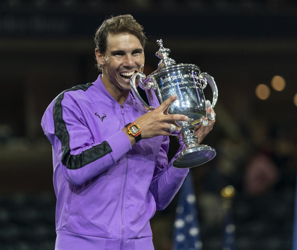 Shop Rafael Nadal's US Open look online.