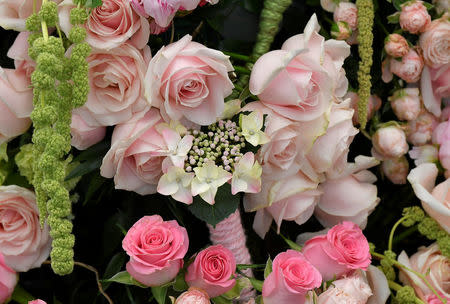 A display of Roses are seen at the RHS Chelsea Flower Show in London, Britain, May 21, 2018. REUTERS/Toby Melville