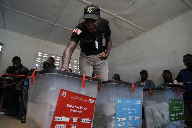 Presidential elections in Liberia