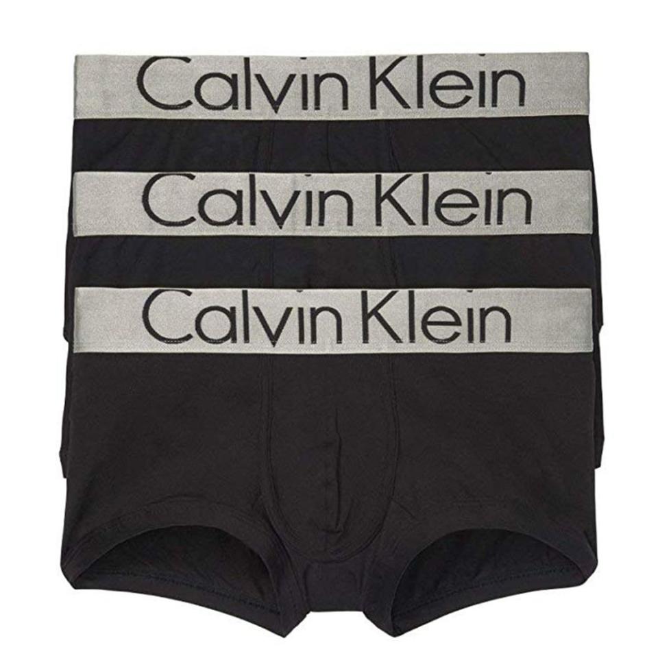 Calvin Klein Men's Steel Micro Low-Rise Trunks