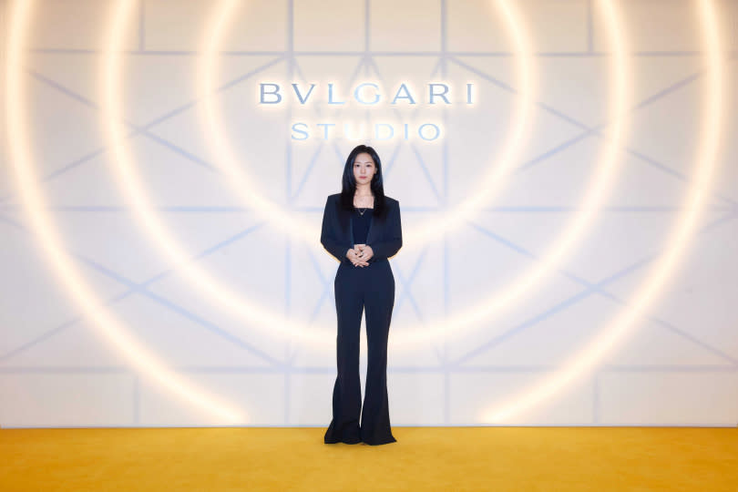 韓國女星金智媛出席首爾Bulgari Studio藝術展開幕盛會。