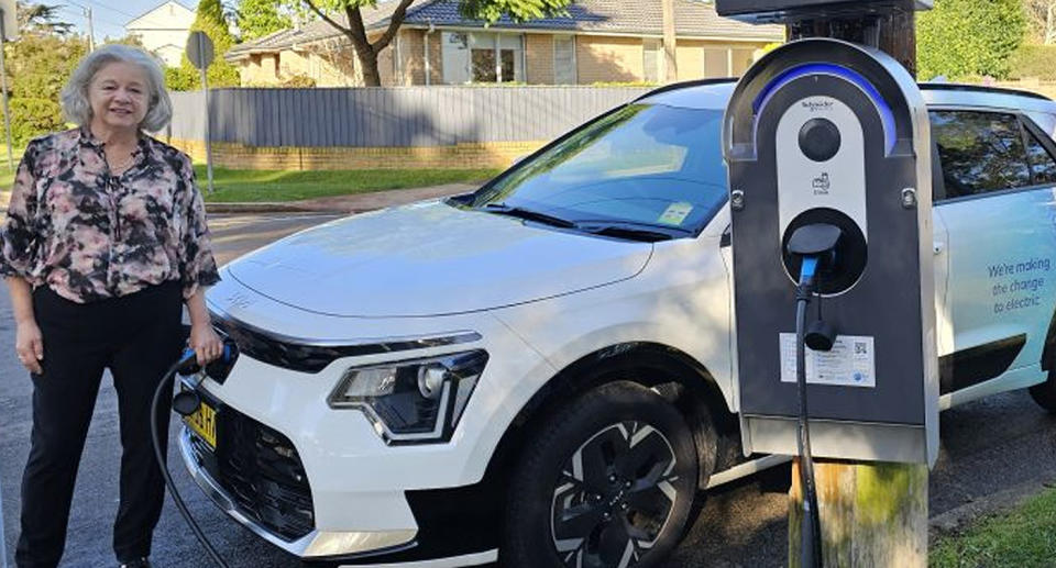 Northern Beaches Mayor Sue Heins hopes the trial will encourage more people to buy electric vehicles. Source: Northern Beaches Council