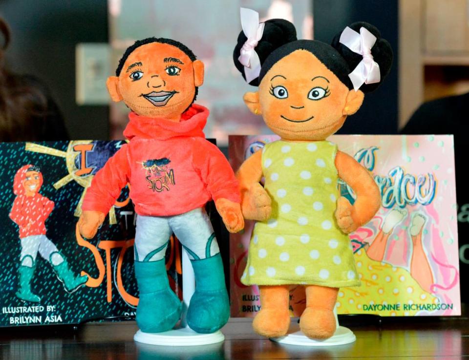 When Dayonne Nicholas Richardson, owner of Mirror Mirror Books, created Black and brown characters for the children’s books she writes, she also created dolls that look just like the characters in her story books,
