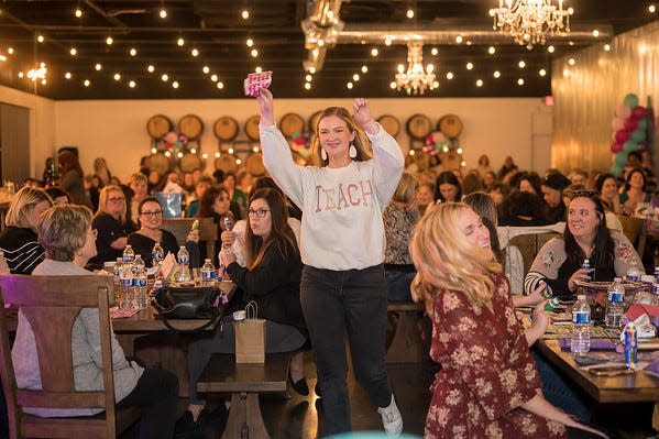 Last year's Simply Give "Mardi Bra" fundraiser included games and live entertainment. The 2023 event collected more than 4,000 donation to help women and girls in need.