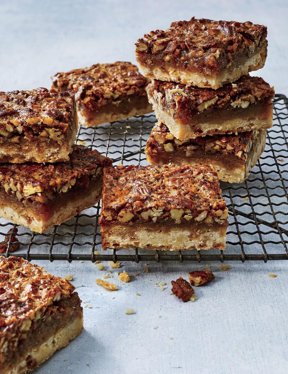 Spiced Pecan Pie Bars