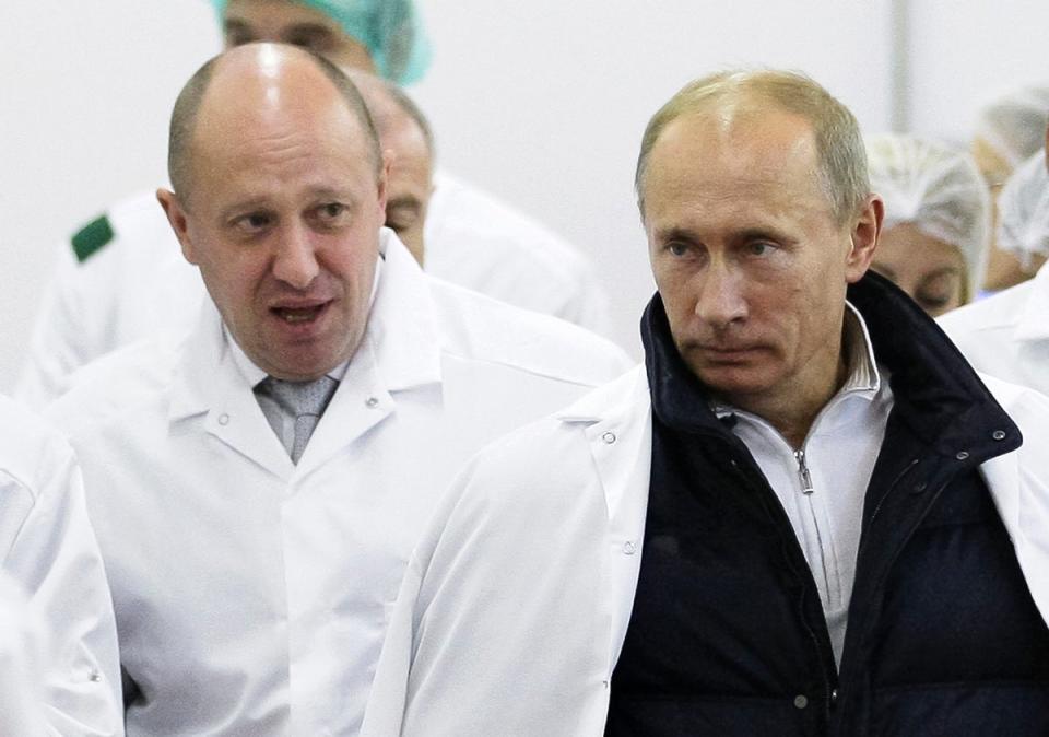 Putin faced the greatest threat to his leadership after military leader Prigozhin launched an armed mutiny (AP)