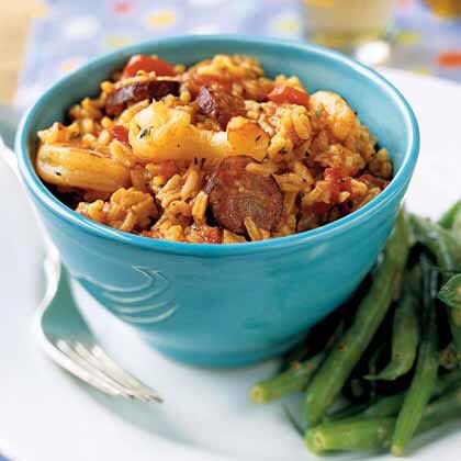 Jambalaya with Shrimp and Andouille Sausage