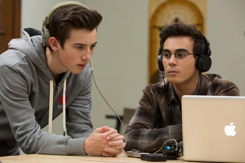 Griffin Gluck and Tyler Alvarez in ‘American Vandal’ (Scott Patrick Green / Netflix)