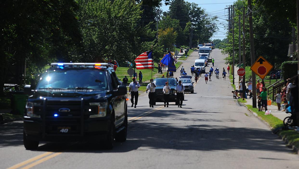 Vehicles and walkers move along the parade route in August 2022 during the 25th Dr. Martin Luther King Jr. Parade through Alliance. The 2023 event will be Aug. 26, 2023.