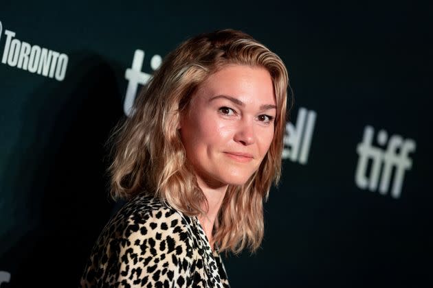 Julia Stiles attends the Toronto International Film Festival in September 2022. She recently welcomed her third child and wrapped shooting on her directorial debut.