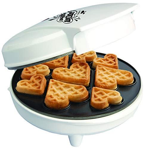 5) Waffle Wow! Mini Hearts Waffle Maker