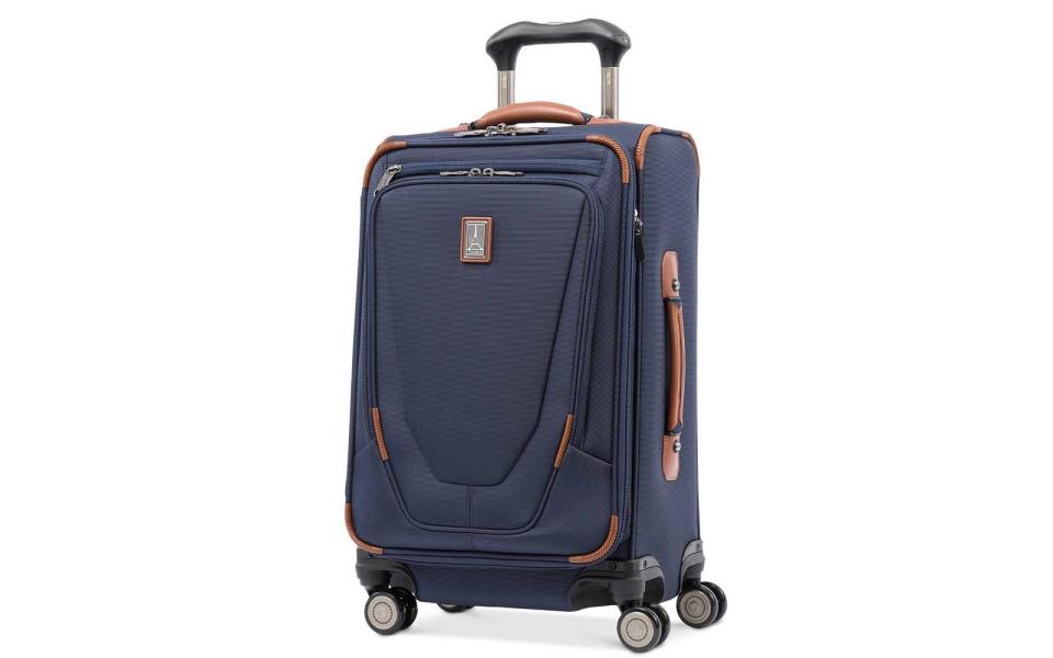 Travelpro Crew 11 21" Carry-On Expandable Spinner Suitcase with USB charging port