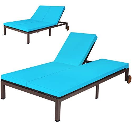 11) Two-Person Patio Lounge Chair