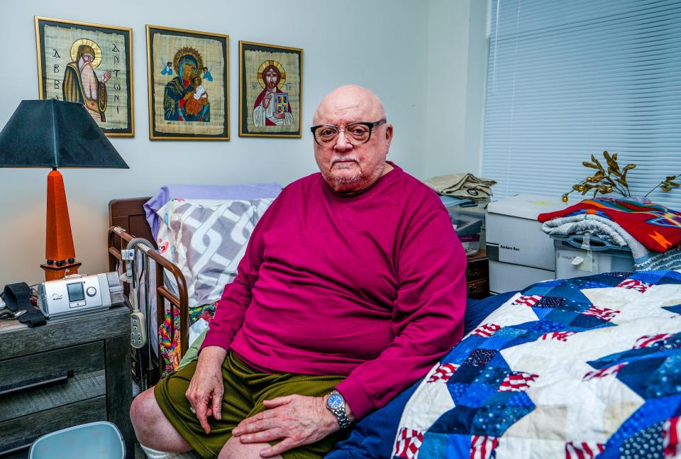 Allen Hanson, 75, lived at the state veterans home in Union Grove for nearly four years and said the care became terrible. Hanson moved out of the home last fall because of the issues and now lives in an assisted living facility in Milwaukee.