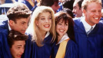 <p> If you thought high school was hard, college is no picnic and adulthood is practically impossible as the original <em>Beverly Hills, 90210</em> cast would be forced to come to grips with on a weekly basis. From <em>Sex and the City</em> creator Darren Starr and debuting on Fox in 1990, this primetime soap opera would launch several careers, with the original premise centering on twin teens who move to California and face many of the challenges of growing up, while also adapting to life in Beverly Hills. </p>