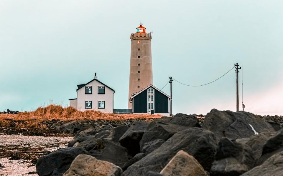 lighthouse - Getty/Grotta Lighthouse, Iceland