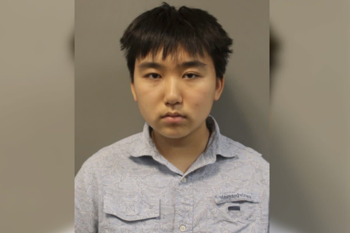 Alex Ye, a high school student, has been charged after police discovered his plans to commit a school shooting. (Montgomery County Police Department)