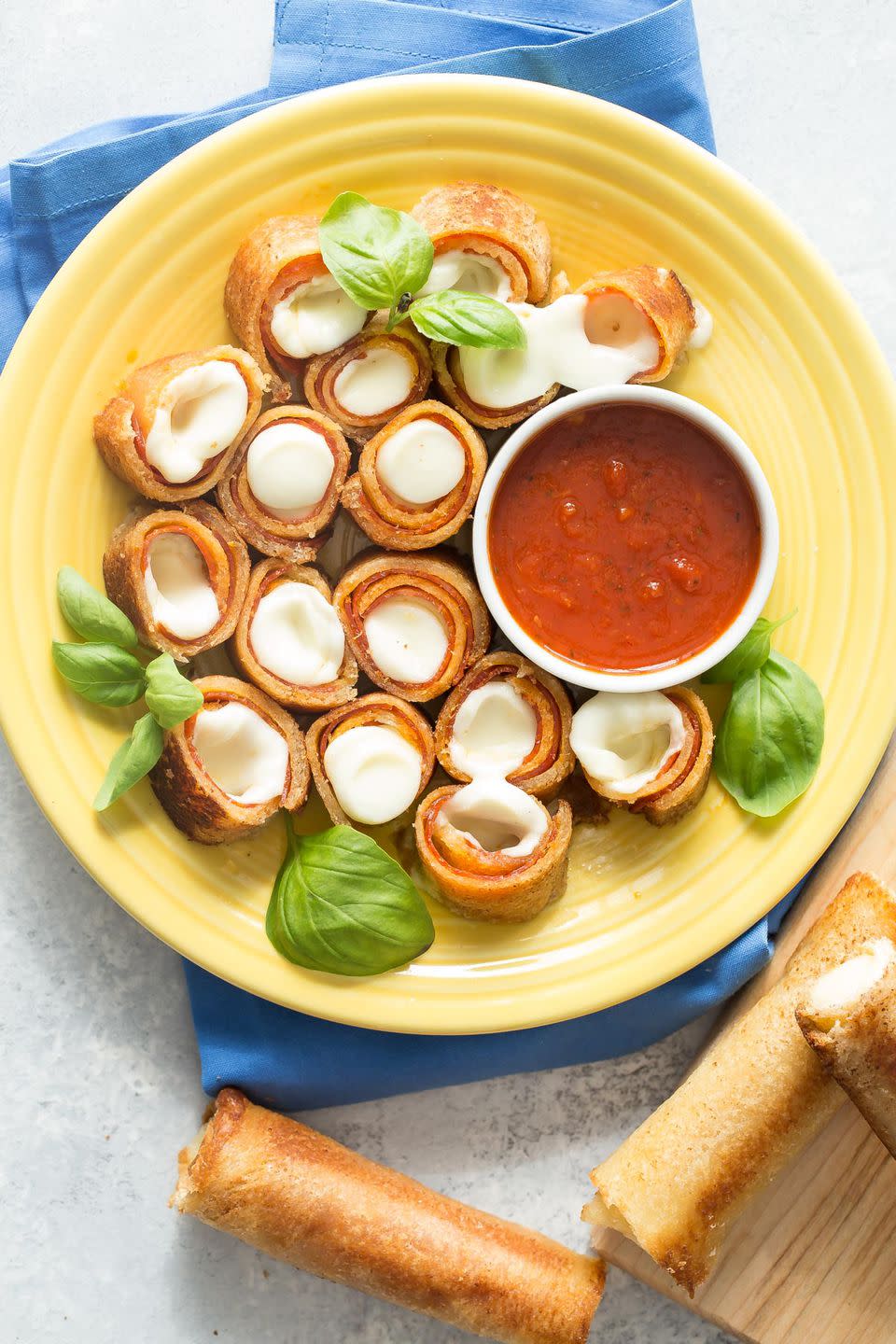 Grilled Pizza Roll-Ups