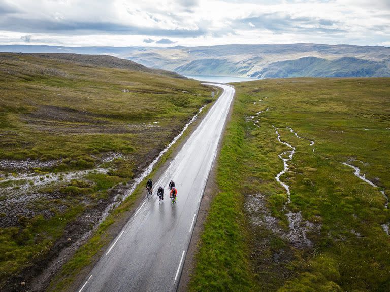 Los metros finales de la North Cape 4000 en Noruega