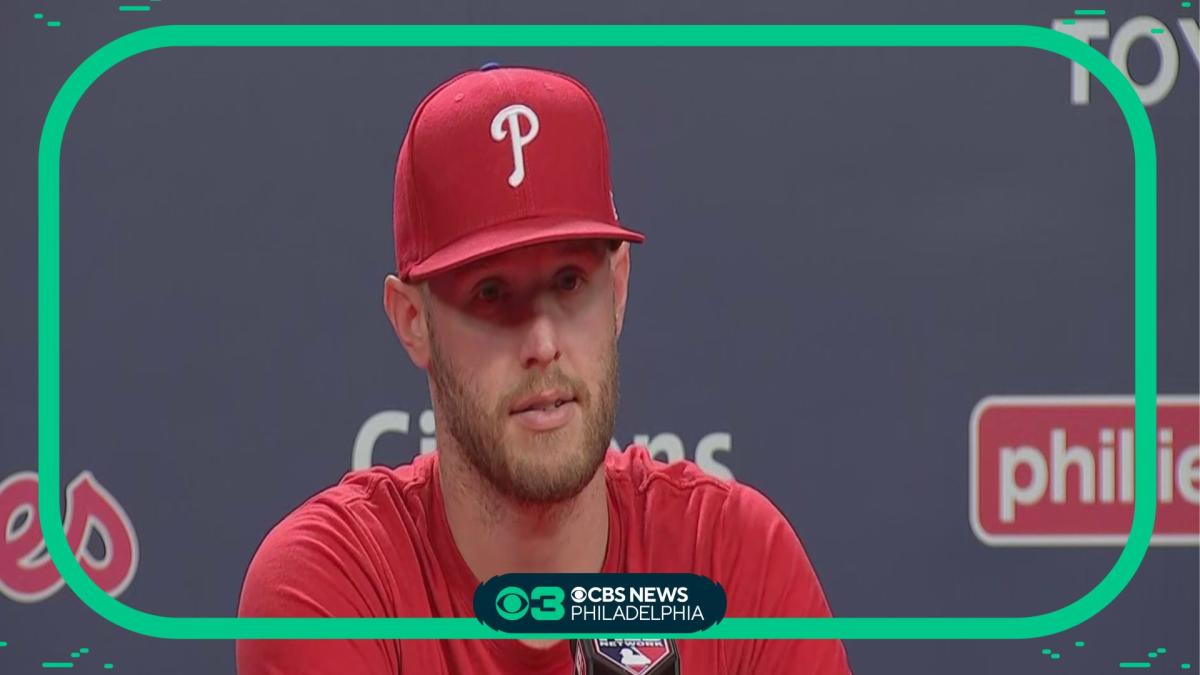 Phillies pitcher Zack Wheeler talks before NL wild card clash