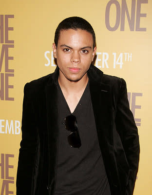 Evan Ross at the New York City Premiere of Warner Bros. Pictures' The Brave One