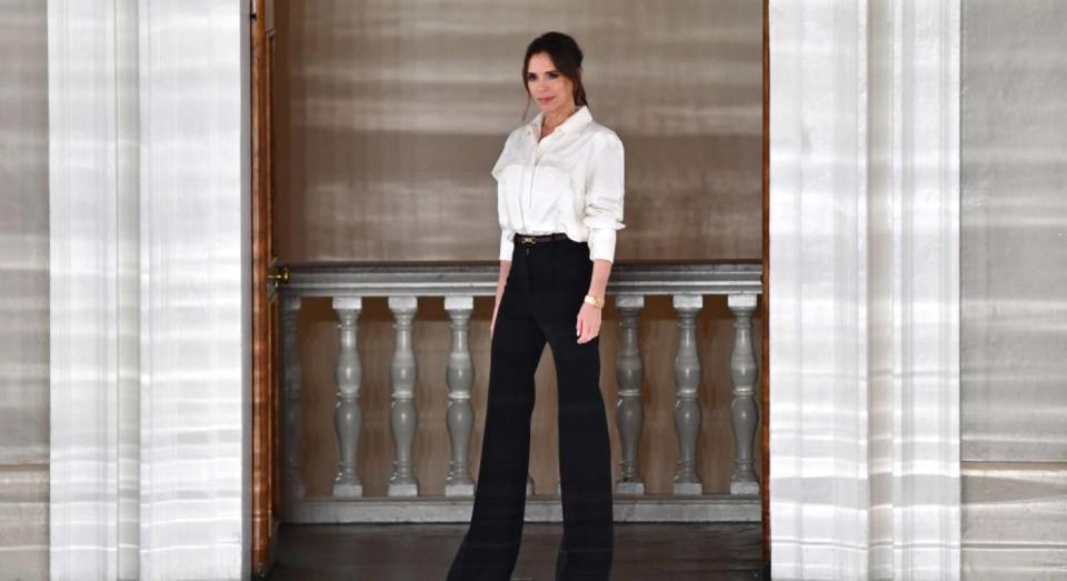 Victoria Beckham on her meaningful meeting with Beyoncé. (Getty Images) 