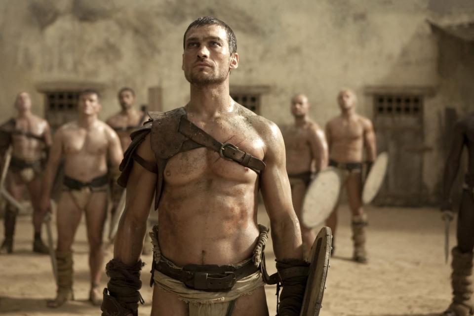 Andy Whitfield, Espartaco