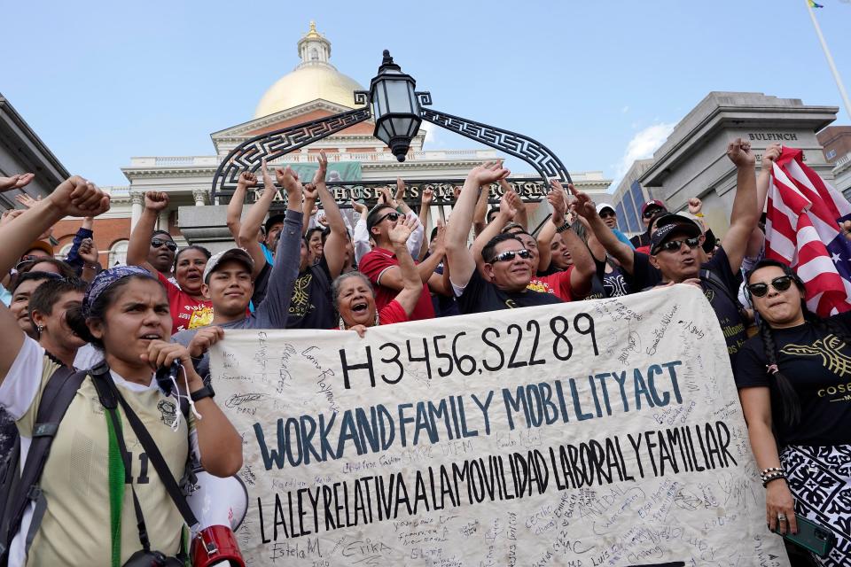 Community and grassroots organizations called for rallies, demonstrations and sit-ins last year to encourage Massachusetts legislators to support allowing all residents, regardless of legal status to apply for driver's licenses. That law goes into effect Saturday.