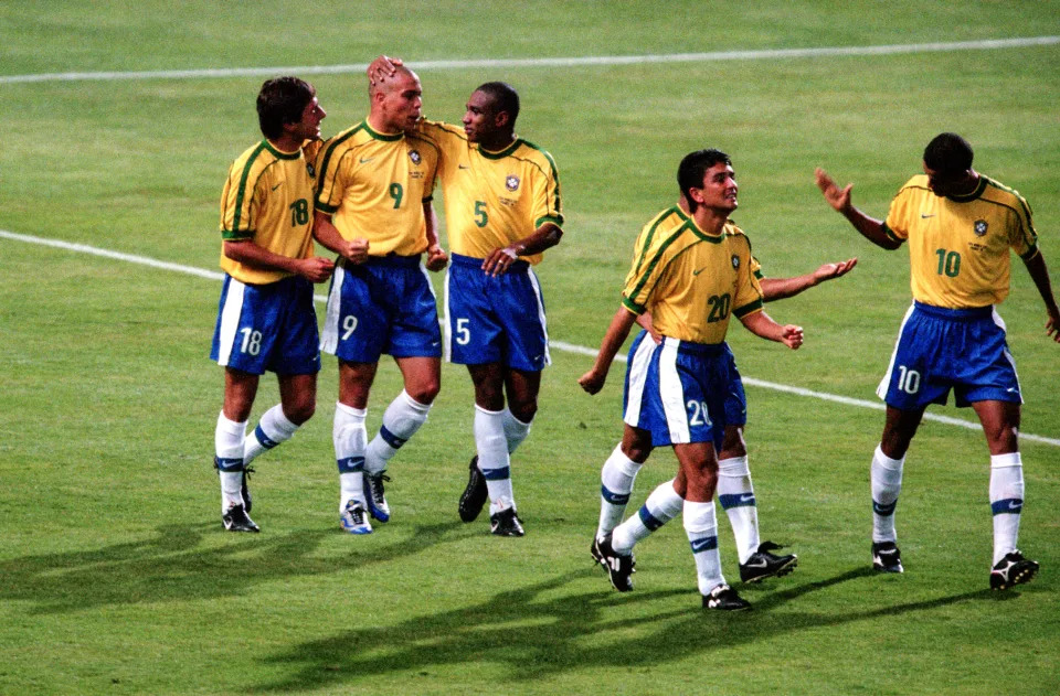 Brasil qued&#xf3; subcampe&#xf3;n mundial en Francia 1998 (Foto de: Mark Leech/Offside via Getty Images)