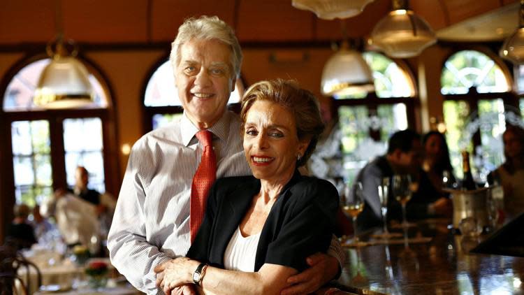Norbert and Lidia Goldner, the owners of Cafe L?Europe, are shown in a 2009 photo.