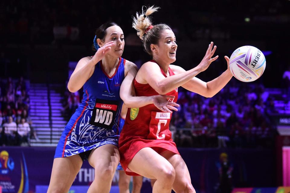 England v Samoa in the Netball World Cup (Getty Images)