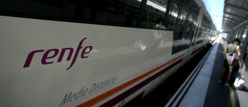 Seuls les trains « moyennes distances » et de banlieue sont concernés par la mesure.  - Credit:GABRIEL BOUYS / AFP