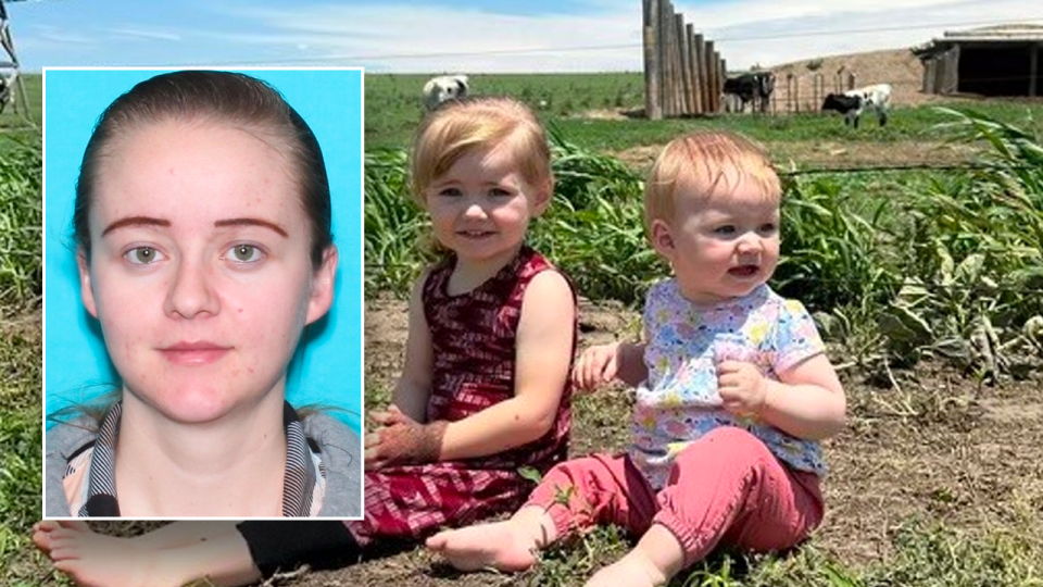 23-year-old Martha Unger, 2-year-old Madilynn Grace Unger, and 1-year-old Haylie Faith