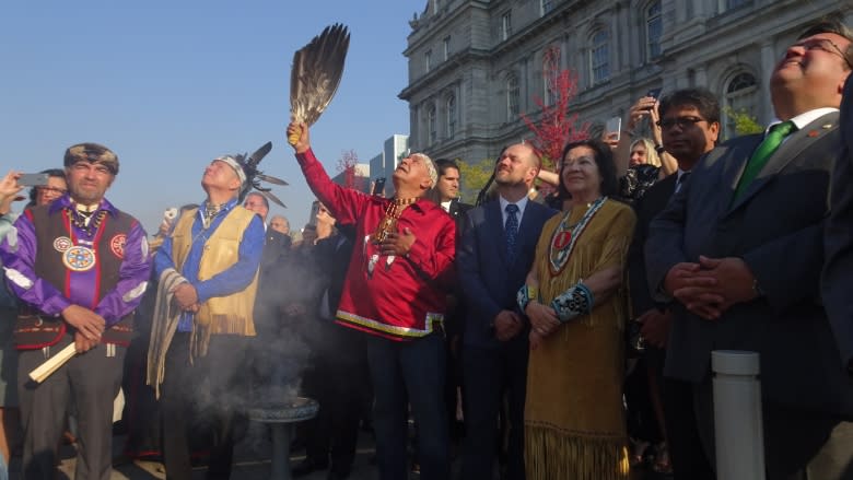 Montreal adds Iroquois symbol to flag, strips British general of street name