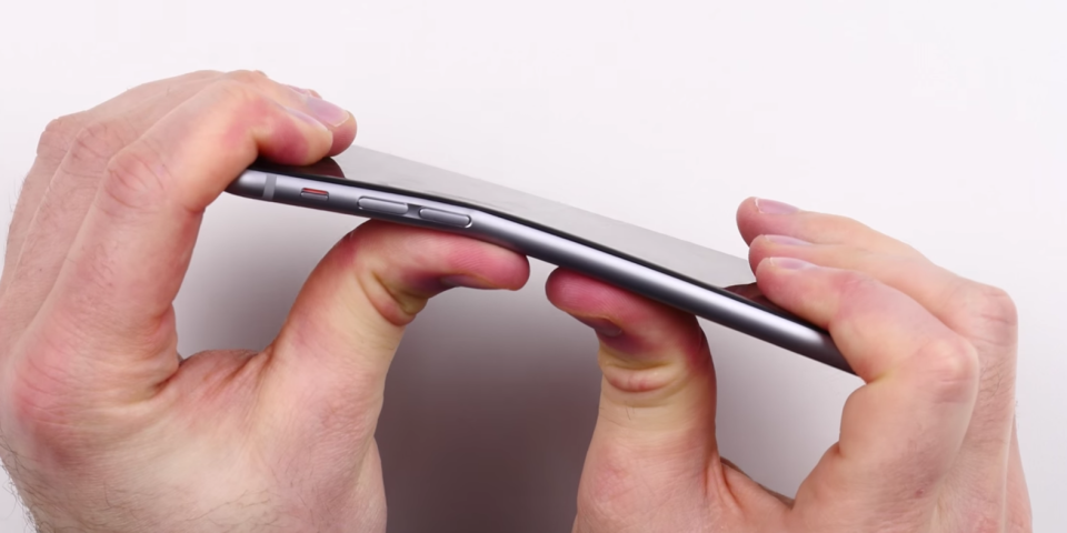 iphone 6 plus bending bendgate