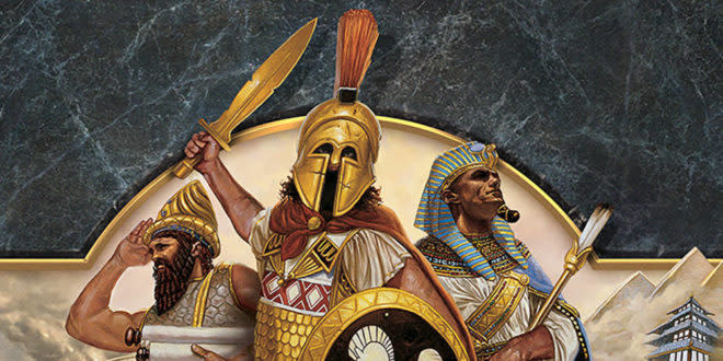  Key art for Age of Empires: definitive Edition. 