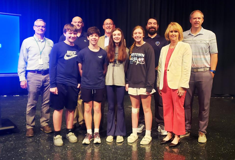 Lake City Middle School, which worked with SL Tennessee, earned third place and the People’s Choice Award.