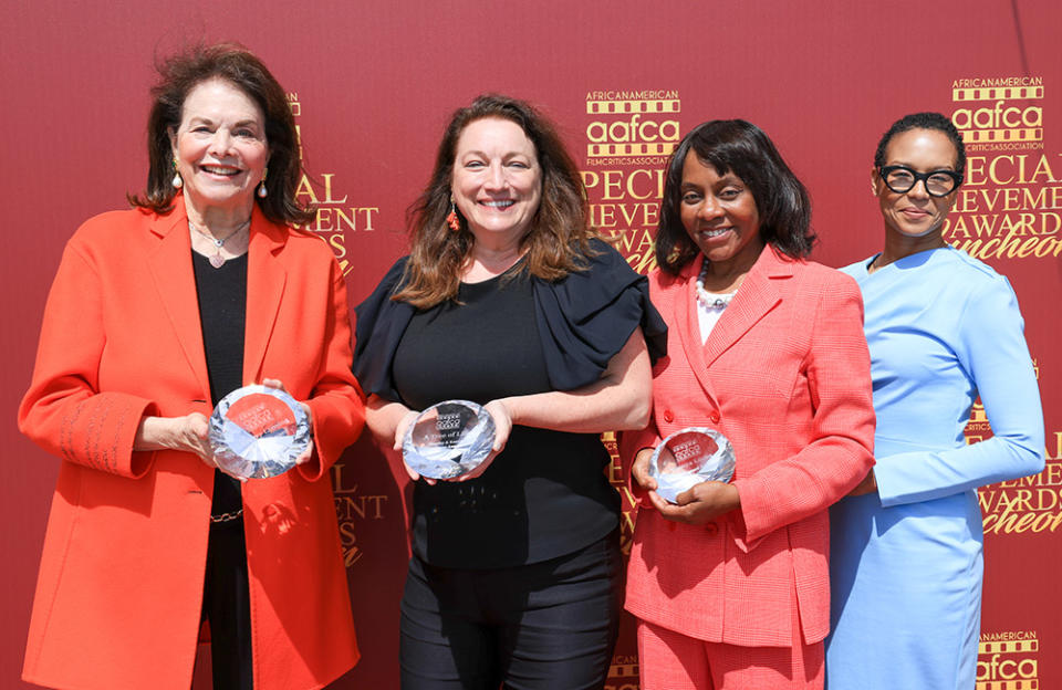 Sherry Lansing, Rita Cooper Lee, Dr. Jennifer Turner, Wonya Lucas and the documentary A TREE OF LIFE: THE PITTSBURGH SYNAGOGUE SHOOTING all received honorary awards at an intimate ceremony at the California Yacht Club, Sat, April 8th