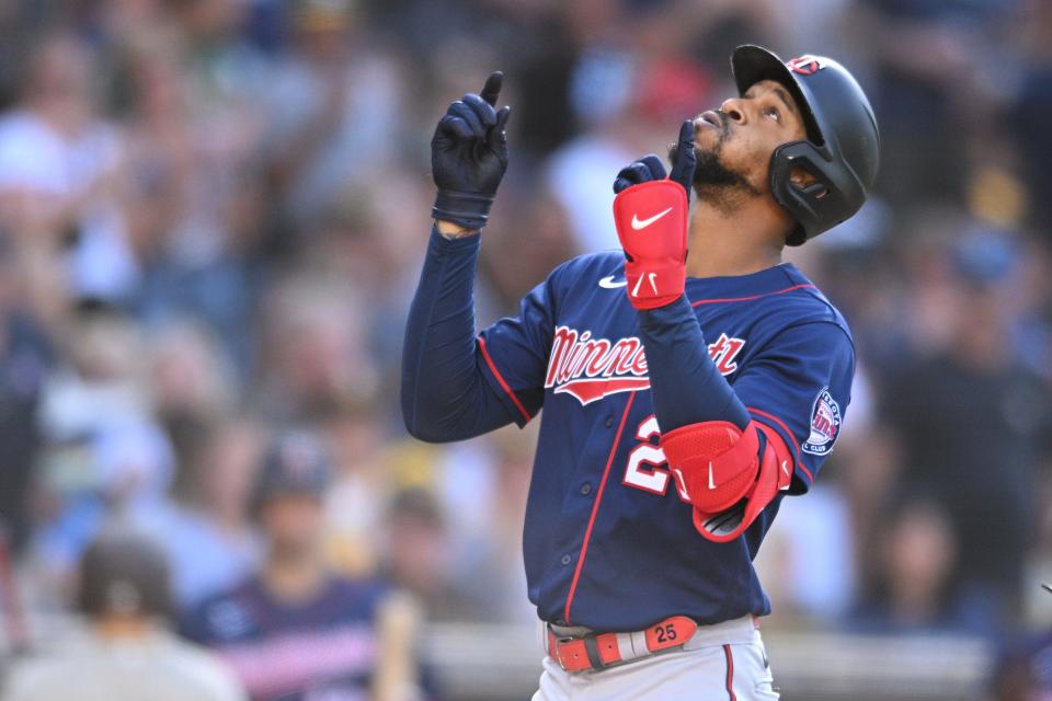 Twins outfielder Byron Buxton was a first-time All-Star in 2022.