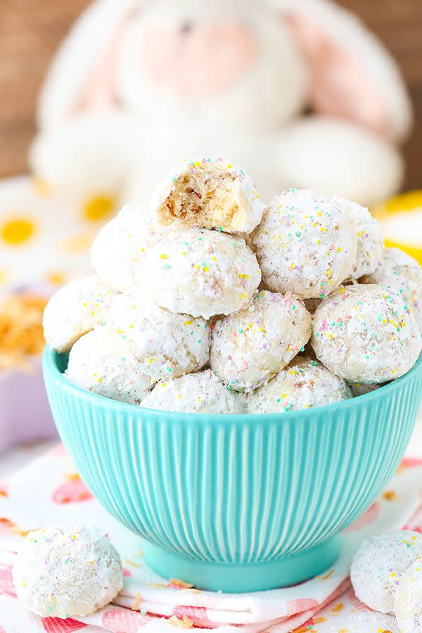 Toasted Coconut Snowballs