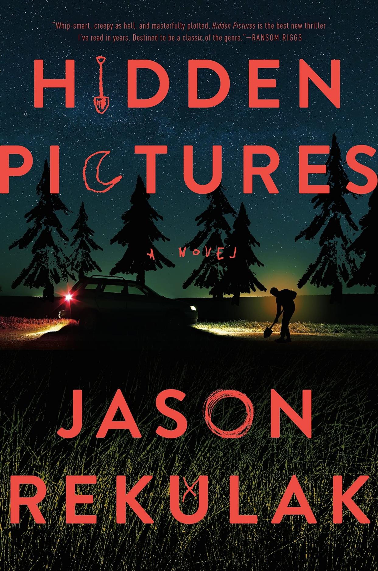 Book cover of "hidden pictures"