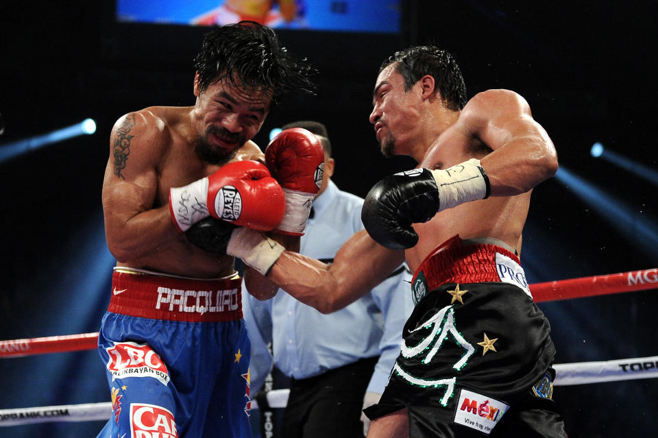 Manny Pacquiao v Juan Manuel Marquez