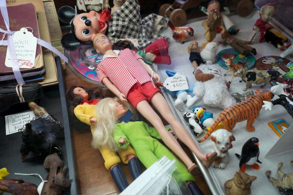 Top Drawer managers are selling the collection of oddball toys that were part of the store's permanent display as souvenirs of the old store for members of the public.