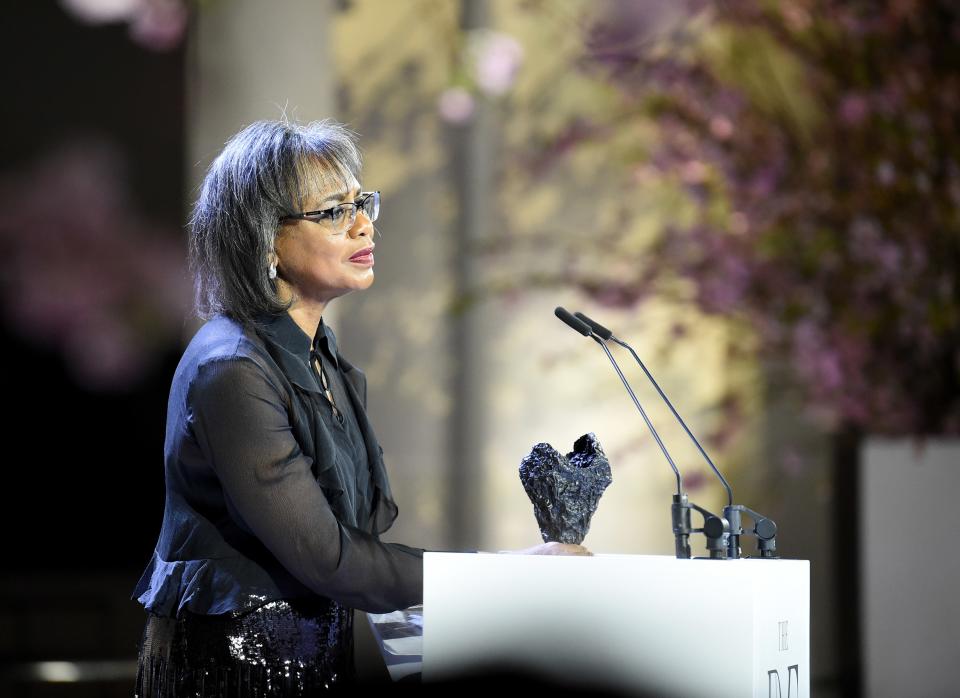 <h1 class="title">Professor Anita Hill</h1><cite class="credit">Photo: Getty Images / Dimitrios Kambouris</cite>