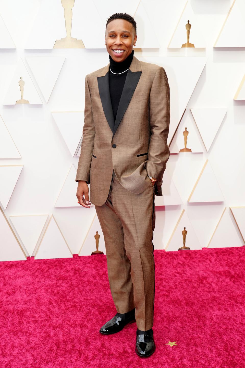 Lena Waithe at the 2022 Oscars.