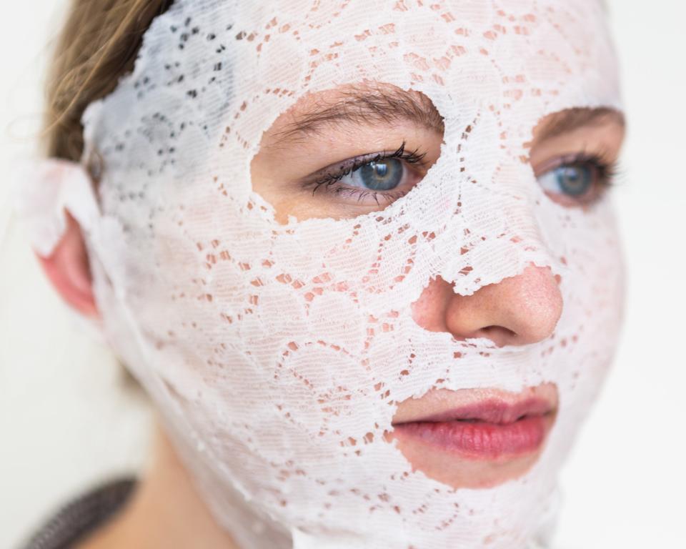 Southern California-based surgical dermatologist Sandra Lee, a.k.a. Dr. Pimple Popper, just released a line of lace-infused sheet masks with Dermovia.