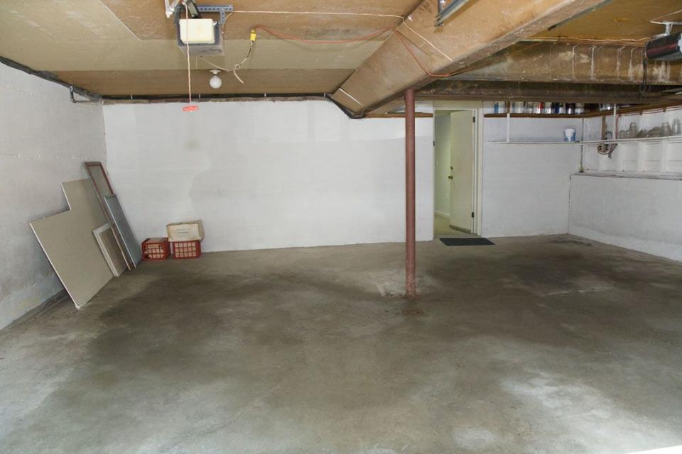 Before: Empty Garage