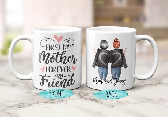 Custom Mom and Me Mug