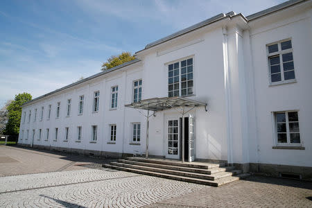 FILE PHOTO - Germany's Federal Cartel Office building is pictured in Bonn, Germany April 17, 2018. REUTERS/Wolfgang Rattay