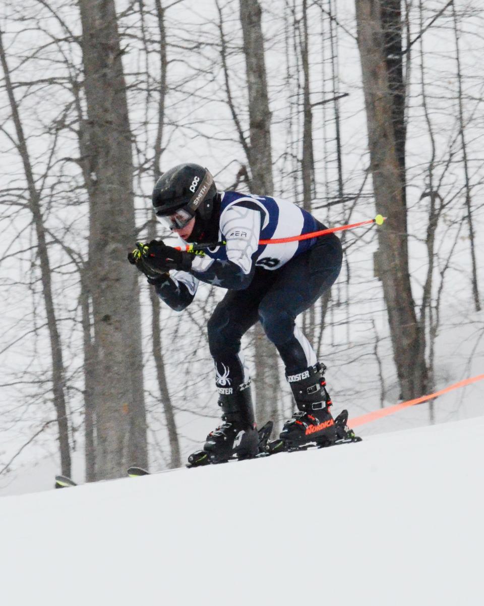 Nolan Walkerdine of Petoskey finished the second BNC race Monday with two finishes inside the top four.